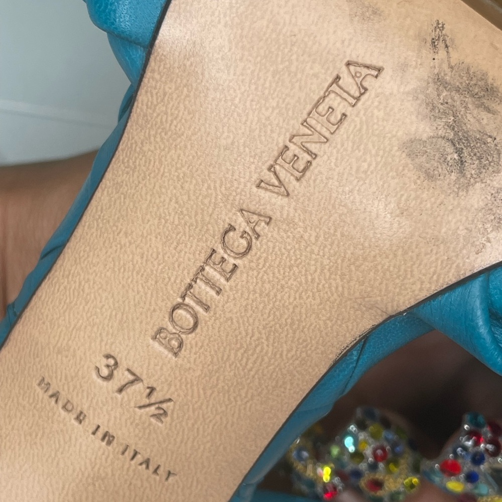 BOTTEGA VENETA SHOES 100% AUTHENTIC BOTTEGA VENETA HEELS - Picture 2 of 14